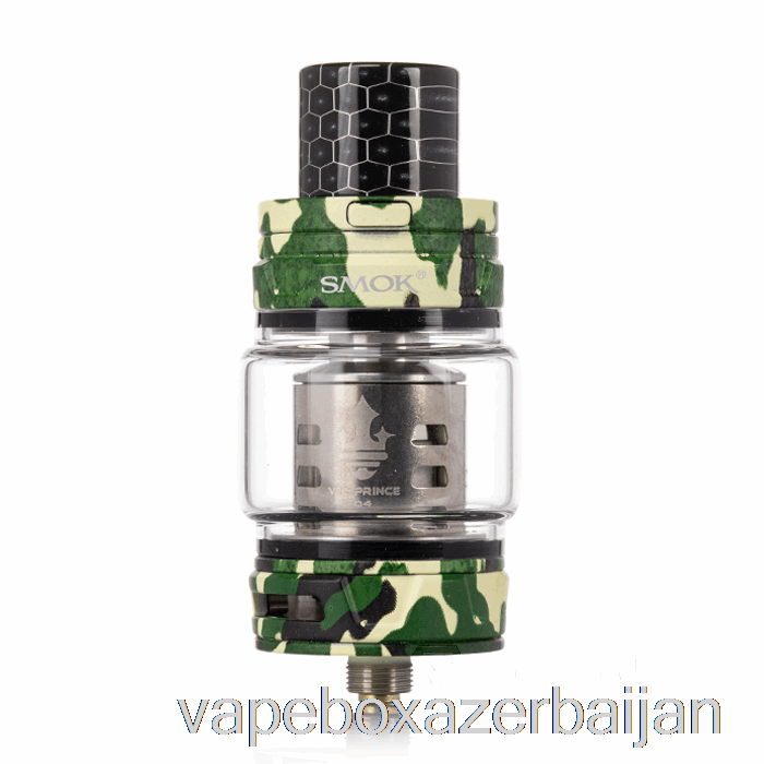 Vape Azerbaijan SMOK TFV12 Prince Sub-Ohm Tank Green Camo